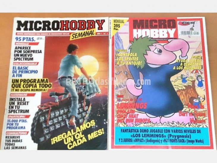Colección de revistas Microhobby 1