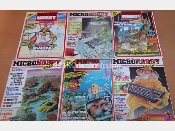 Colección de revistas Microhobby 3