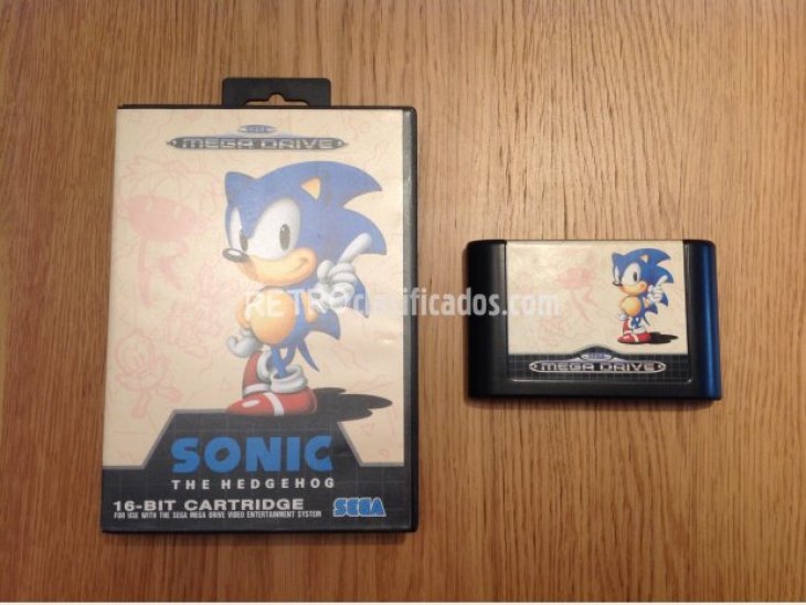 SONIC THE HEDGEHOG MEGADRIVE PAL