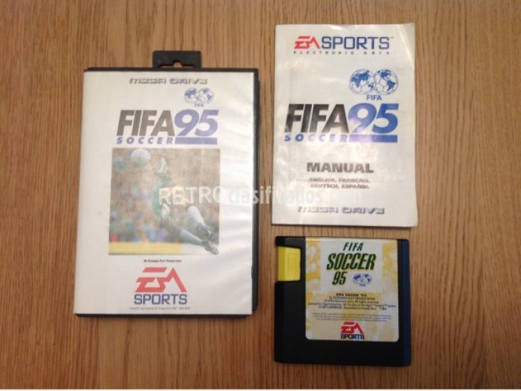 FIFA 95 MEGADRIVE PAL COMPLETO