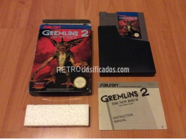 Gremlins 2 The New Batch Nintendo NES 1