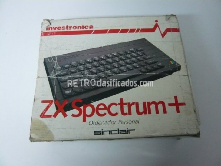 ZX Spectrum + en caja y funcionando 1