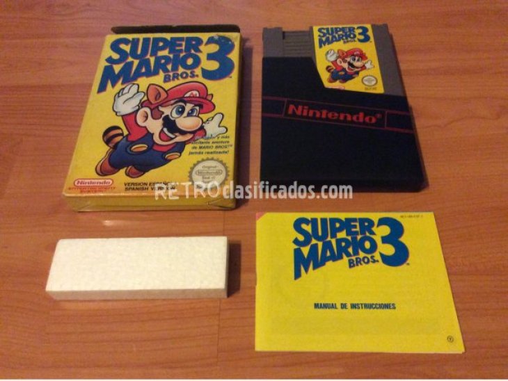 Super Mario Bros 3 juego original NES 1
