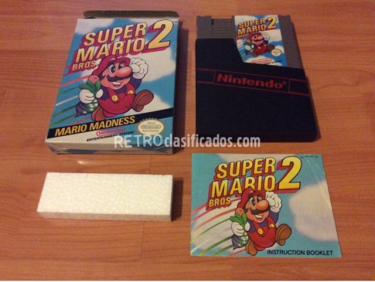 Super Mario Bros 2 juego original NES 1