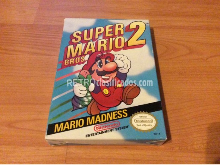 Super Mario Bros 2 juego original NES 4