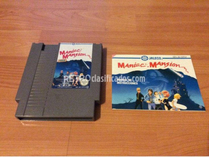 Maniac Mansion juego original Nintendo 2