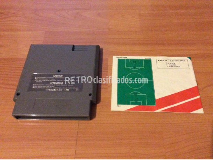 Kick Off juego original Nintendo NES 3