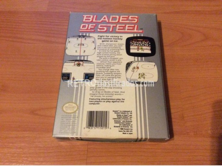 Blade of Steel juego original Nintendo 5