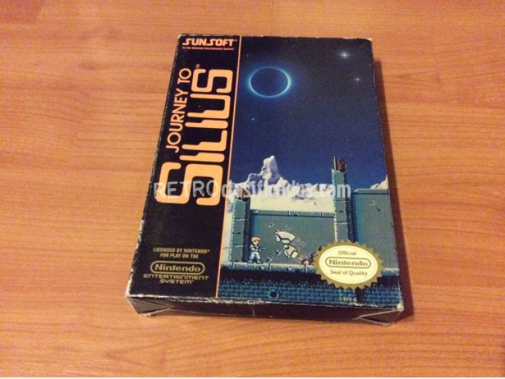 Journey to Silius juego original NES 4