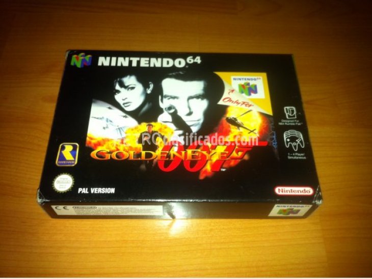 007 Golden Eye juego original N64 2