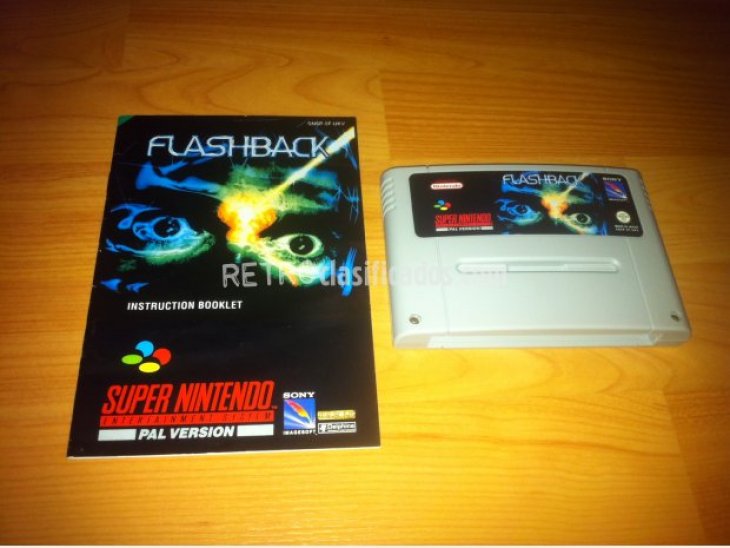 Flashback juego original Super Nintendo 2