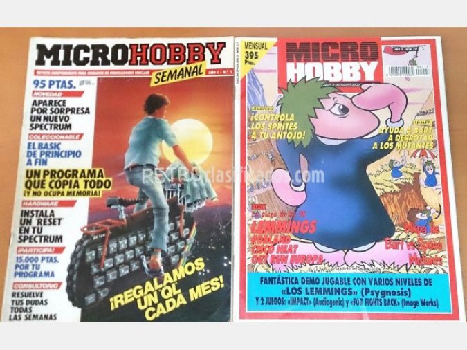 Colección de revistas Microhobby