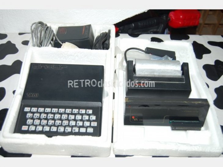 Sinclair ZX81 ampli. 64 Kb e impresora 1