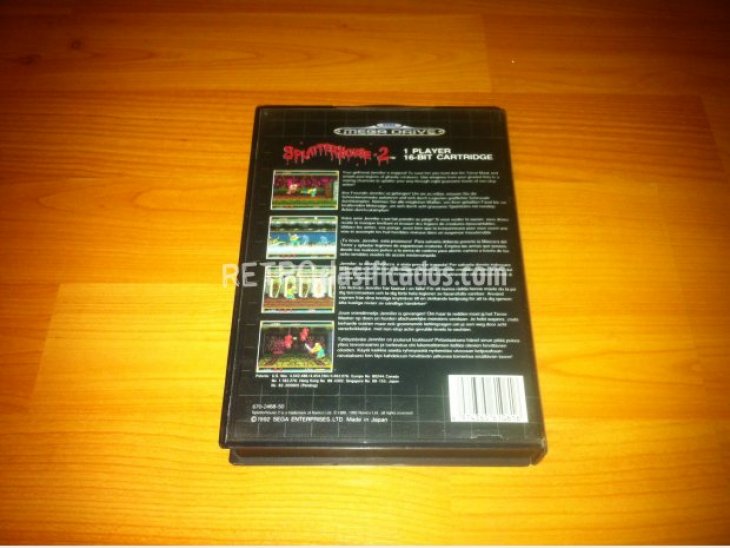 Splatter House II Sega Megadrive 5