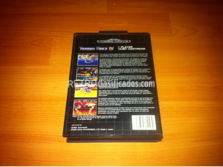 Thunder Force IV Sega Megadrive 5
