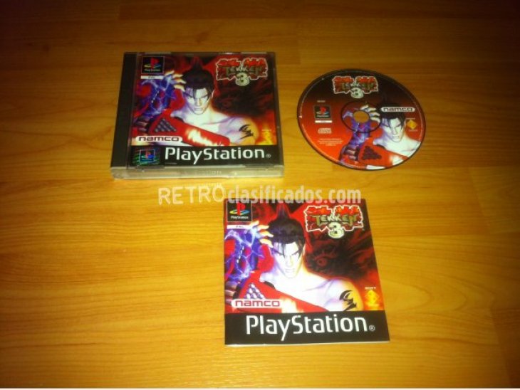 Tekken 3 Play Station PSX 1