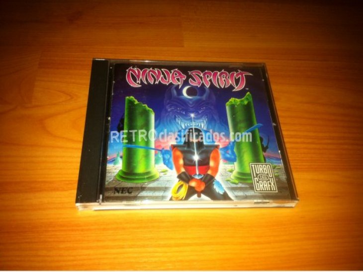 Ninja Spirit Juego Original TurboGrafx 3