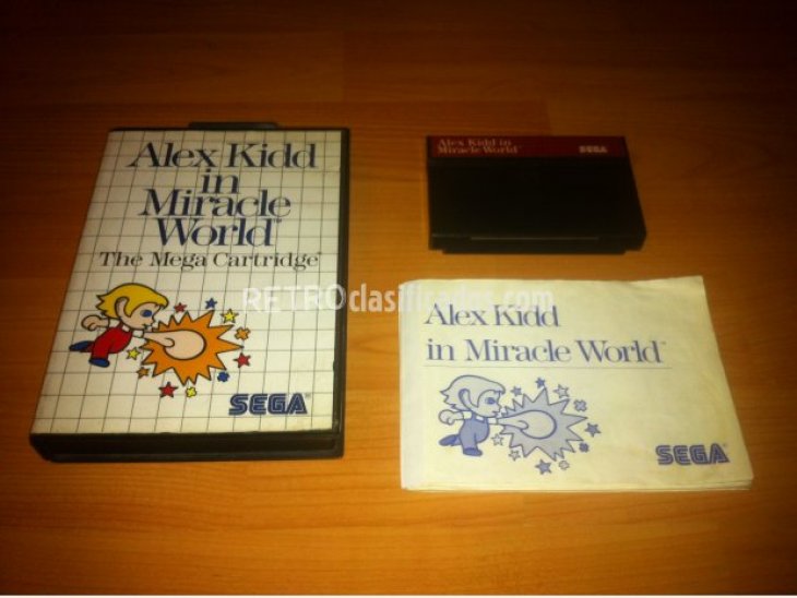 ALEX KIDD IN MIRACLE WORLD MASTER SYSTEM 1