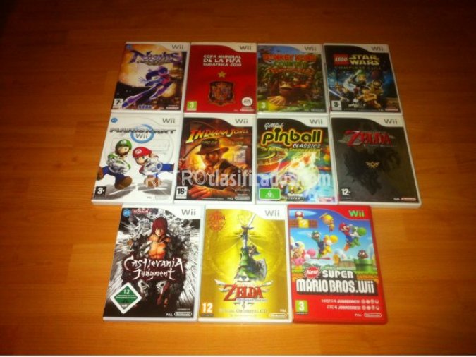Juegos originales Nintendo Wii