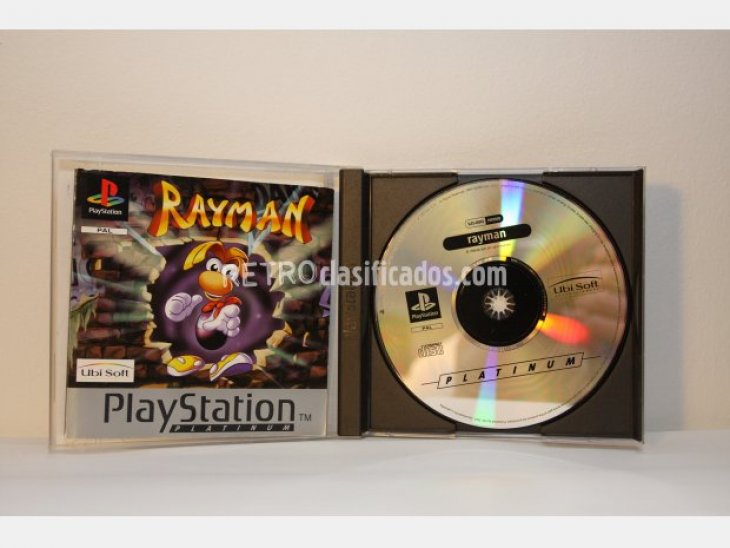 Rayman platinum Ps1 6