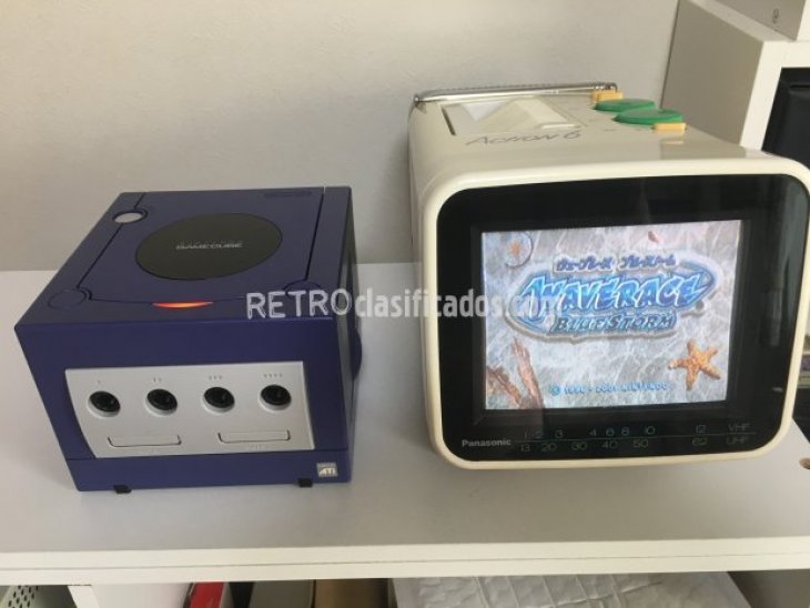 Nintendo Gamecube japonesa color morado 1