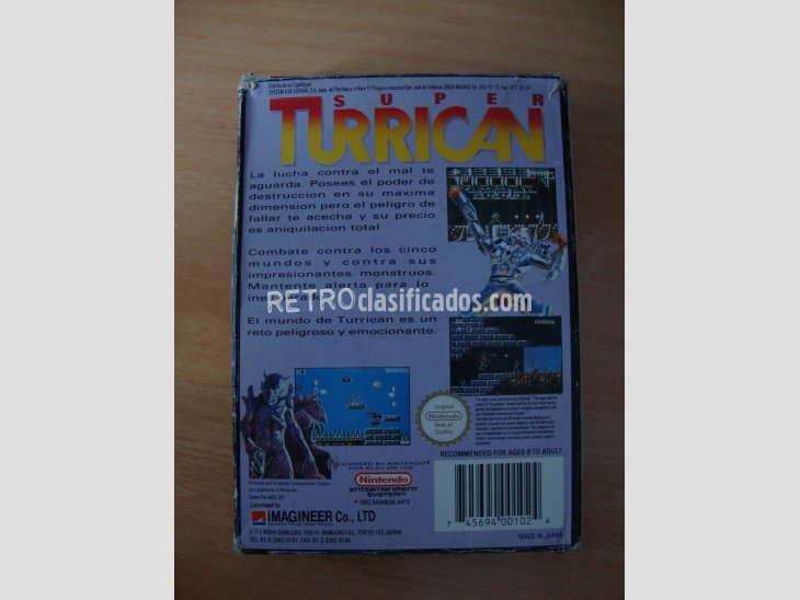 SUPER TURRICAN NES 2
