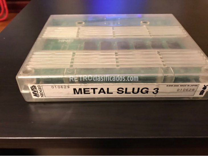 Metal Slug 3 Neo Geo MVS Cartucho SNK