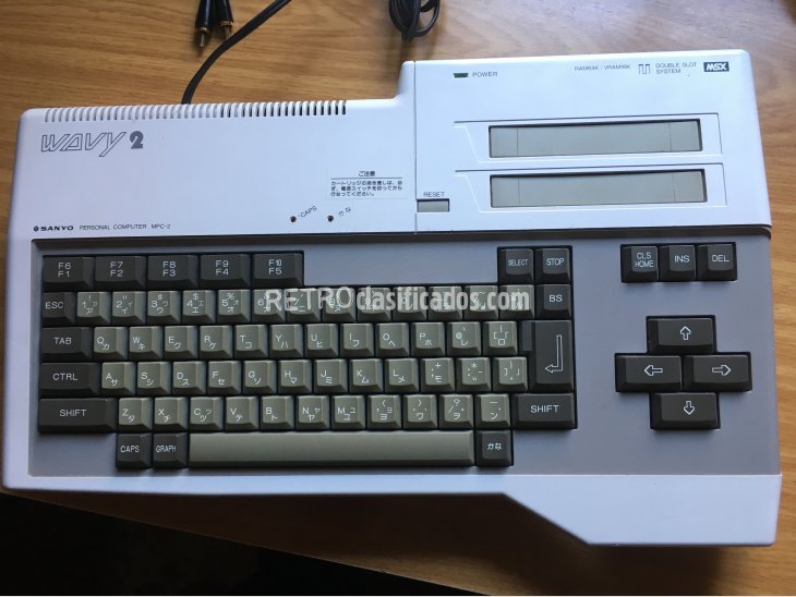 MSX primera generación NTSC japonés Sanyo Wavy 2. 3