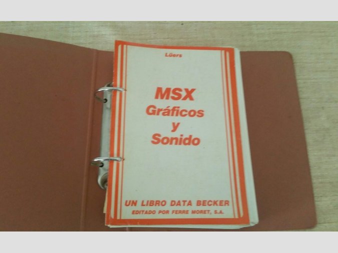 Libro de gráficos y sonido MSX