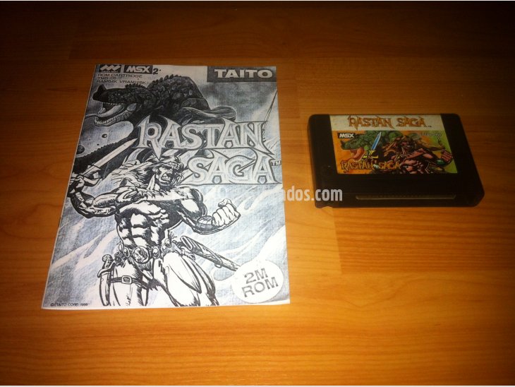 Rastan Saga juego original MSX2 2