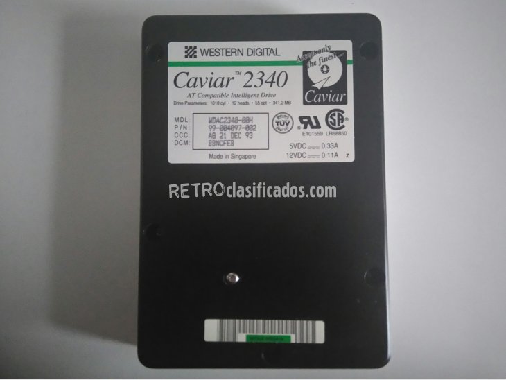Disco Duro HD Caviar 341.2 MB 2