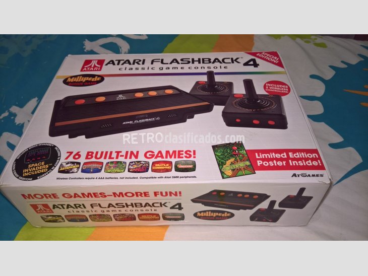 Atari Flashback 4 Millpede Edition  - 76 juegos incluidos 1