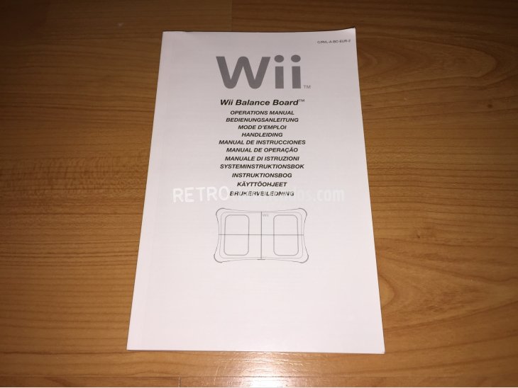 Manual tabla Wii Balance Board 1