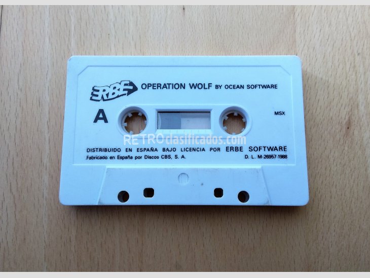 MSX Operation Wolf Ocean 1988 1