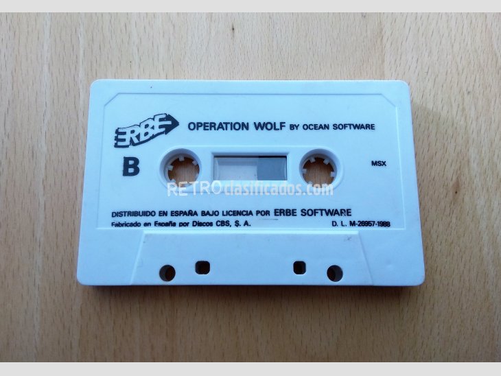 MSX Operation Wolf Ocean 1988 2