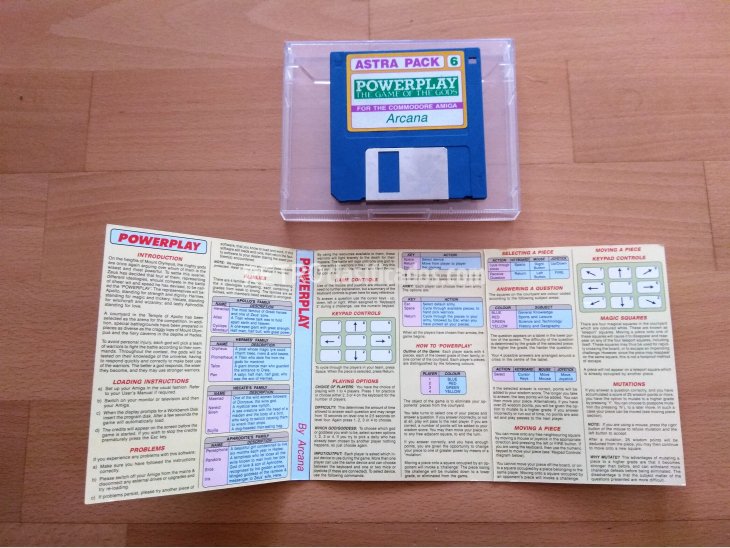 Juego Commodore Amiga Powerplay Game Of Gods 4