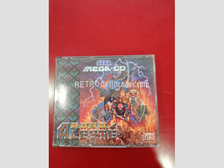 JUEGO ROBO ALESTE SEGA MEGA-CD 1