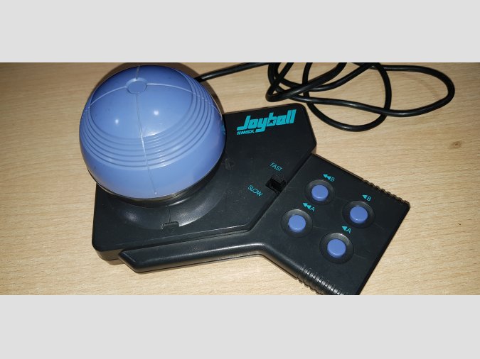 Joyball MSX con autofire HAL Laboratory