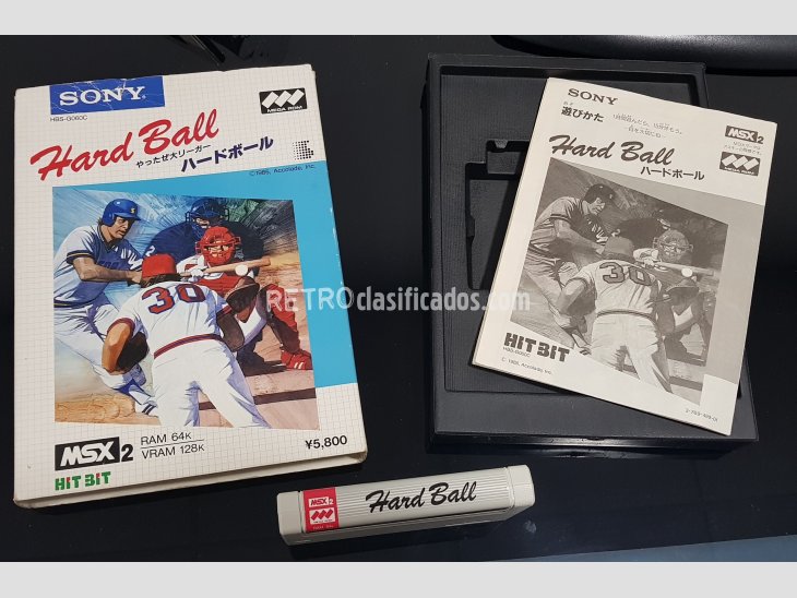 Hard Ball SONY MSX2 1987 1
