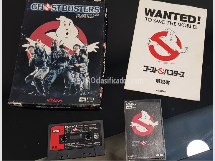 Ghostbusters Activision/Ponyca MSX1 1984 1