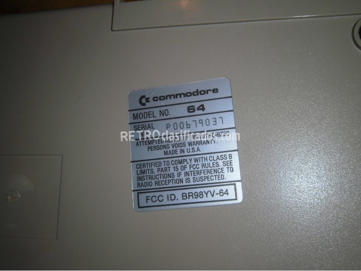 (CAMBIADO) Commodore 64 americano (NTSC) por otro PAL 3