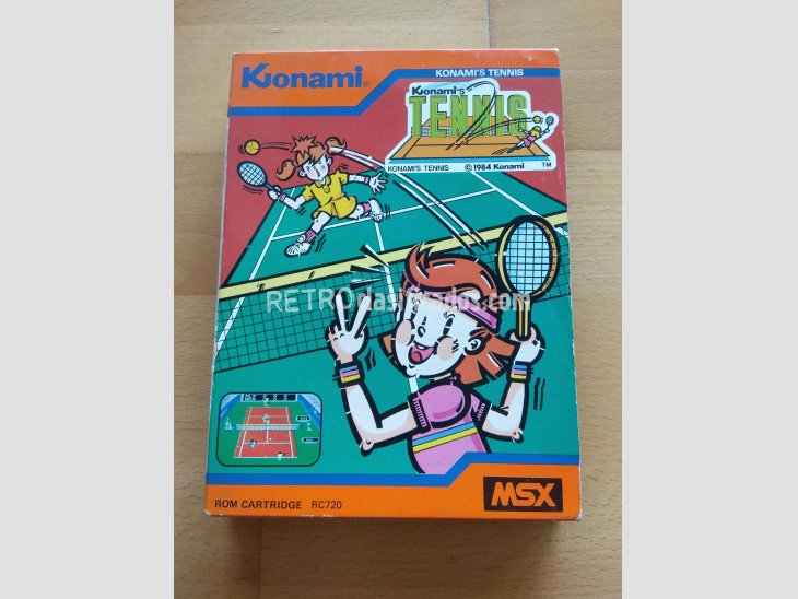 MSX Konami's Tennis Konami 1984 1