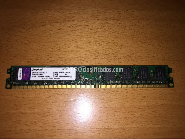 Memoria ram Kingston KVR667D2N5/2G 2GB DDR2 667MHz 1