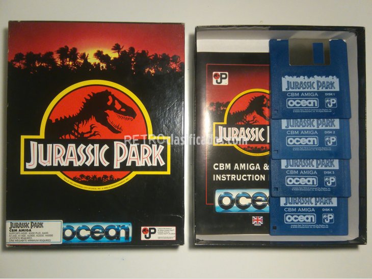 Jurassic Park Commodore Amiga 1