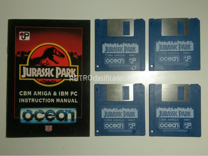Jurassic Park Commodore Amiga 2