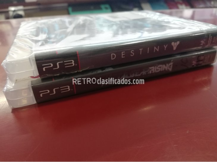 PACK 2 JUEGOS PLAYSTATION 3 DESTINY+METALGEAR RISING PRECINT 1