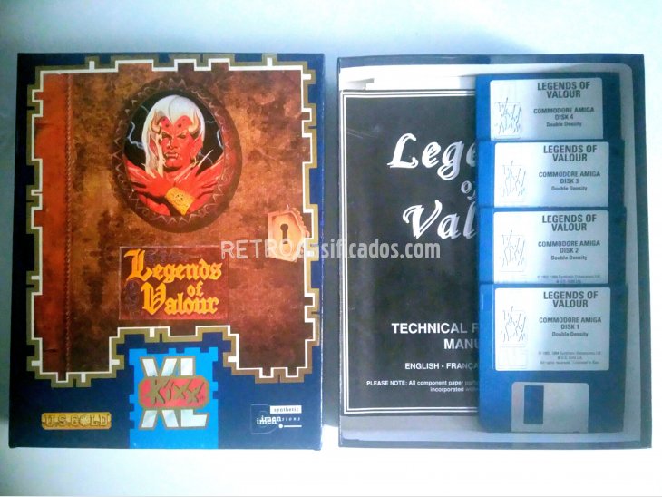 Legends of Valour Commodore Amiga 1