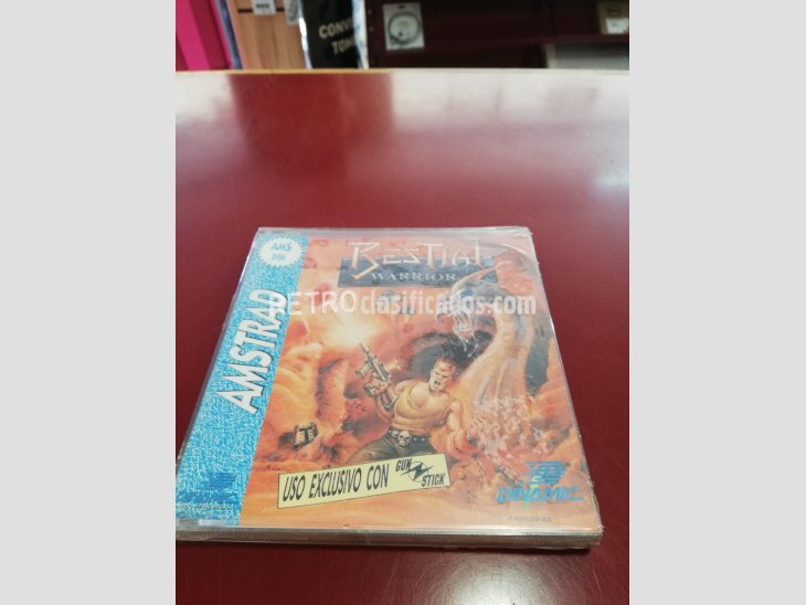 JUEGO BESTIAL WARRIOR AMSTRAD DISK PRECINTADO 1