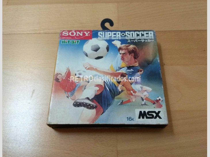 Juego MSX Super Soccer Sony Japón 1985 1