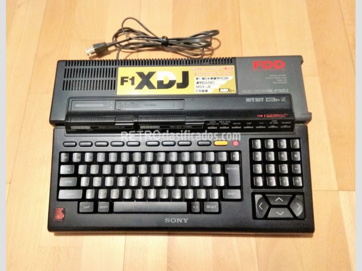 Ordenador MSX2+ Sony F1XDJ MSX  1